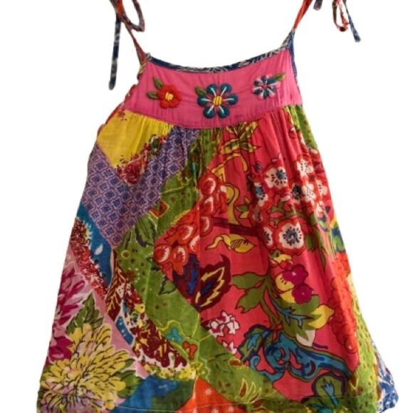 Mimi & Maggie One Piece with Floral Patchwork - Picture 5 of 11